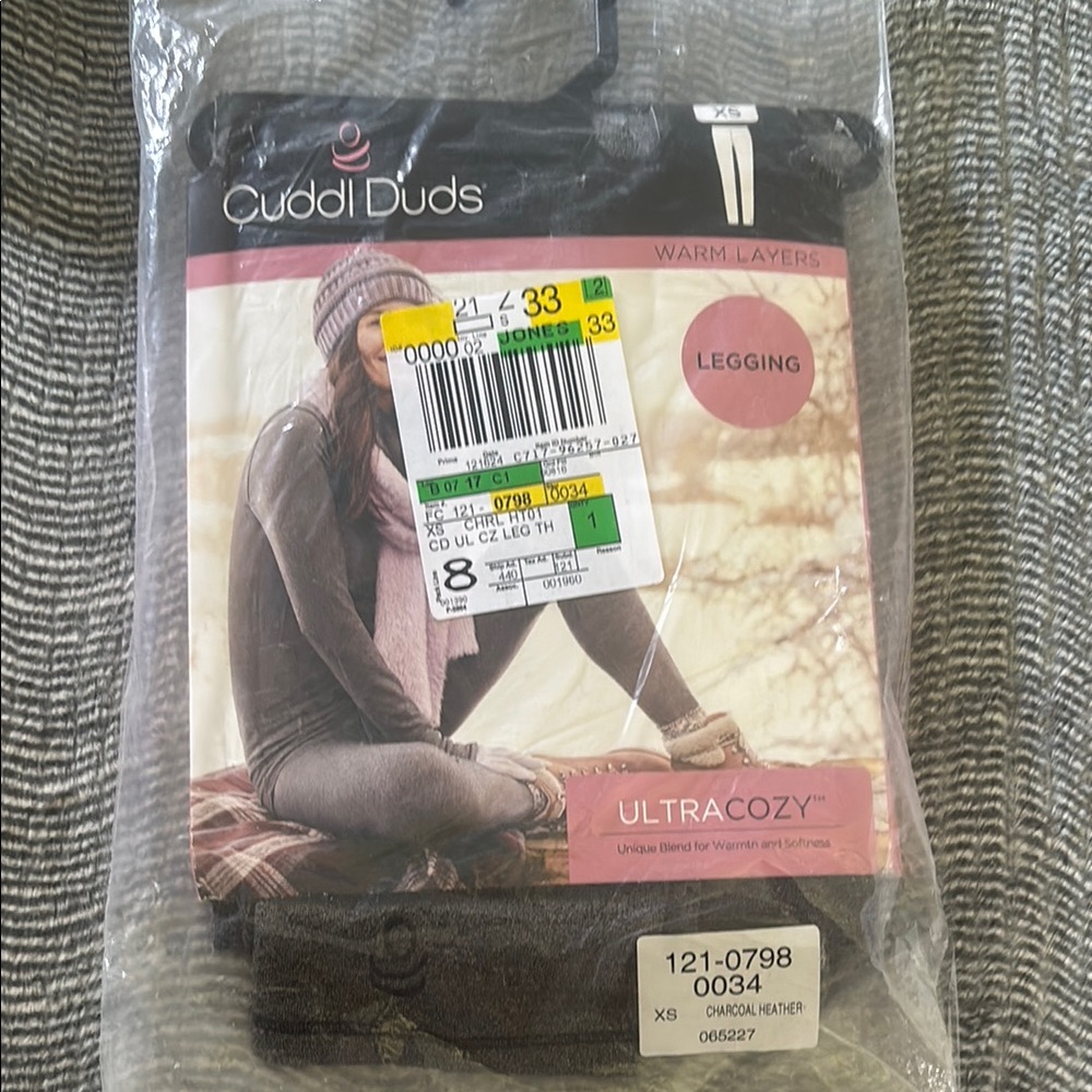 Cuddl Duds UltraCozy Heather Leggings